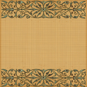 Vintage Vibes_Burlap Paper with Border