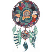 Bohemian Dream Catcher 1 Illustration