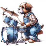 Dog Drummer 2