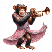 Chimpanzee Trumpet 1