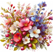 Spring Garden Flowers 4