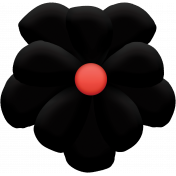 Mar 2023 Letter Design Challenge_Flower 3_Black