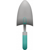 My Happy Place_Gardening Spade_Turquoise