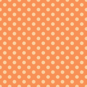 Fun, Fun, Fun_Ripple Polka Dot Paper_Tangerine