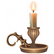 Candle and Candle Holder Element