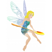 Small Fairy with Spoon Element