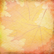 Fall Tapestry Large Leaf Paper