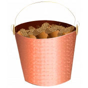 Fall Tapestry Bucket of Nuts Element