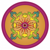 Fall Tapestry Radial Button Element 2