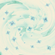 Tranquility Chiffon and Blossom Swirl paper