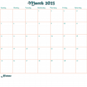 My Days Planner Month Calendar Transparent Paper
