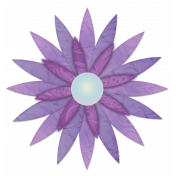 Just For Fun Layered Flower Element