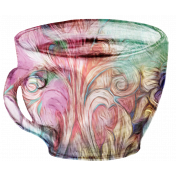 Tea Anyone Decorative Teacup Element