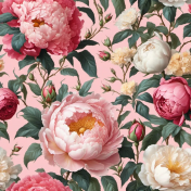 Vintage Flower paper 1