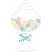 SugarSnap Gumball Jar