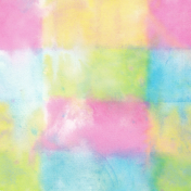 Watercolor Rainbow Squares