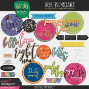 Iris: Wordart