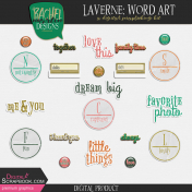 Laverne: Word Art