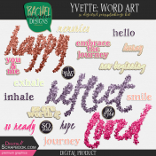 Yvette: Word Art