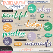 Colette: Word Art