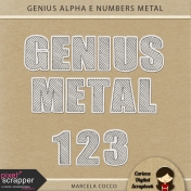 Genius Alpha & Numbers Metal