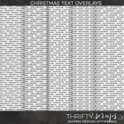 Christmas Text Overlays