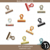 My Everyday - February 2022 - Bulldog Clips