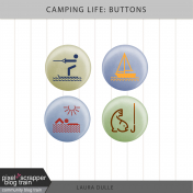 Camping Life: Buttons