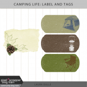 Camping Life Kit: Label and Journal Box