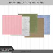 Happy Healthy Life Paper Kit