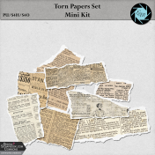 Torn Papers Set