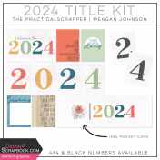 2024 Title Page Pocket Card Kit