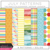 July 2024 Patterns + Solids Kit