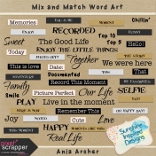 Mix and Match- Word Art