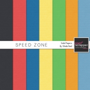 Speed Zone Solid Papers Kit