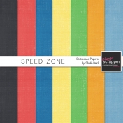 Speed Zone Distressed Papers Kit