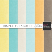 Simple Pleasures Solid Papers Kit