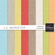 Lil Monster Solid Papers Kit