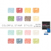 Colorful Stamp Styles