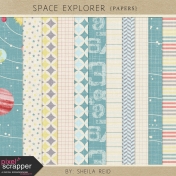 Space Explorer Papers Kit