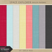 Space Explorer Solid Papers Kit