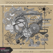 Spookalicious Element Templates Kit