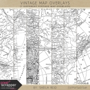 Vintage Map Overlays Kit