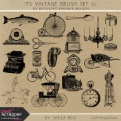 Its Vintage Brush Set 01