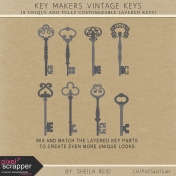 Key Makers Vintage Keys Kit