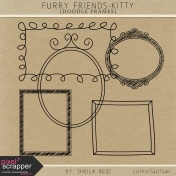 Furry Friends- Kitty Doodle Frames Kit