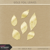 Gold Foil Leaves Kit