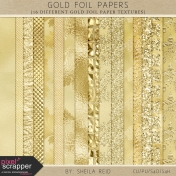 Gold Leaf Foil Papers Kit