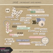 Jane Wordart And More Kit