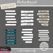 Pocket Basics 2 Journal Strip Templates